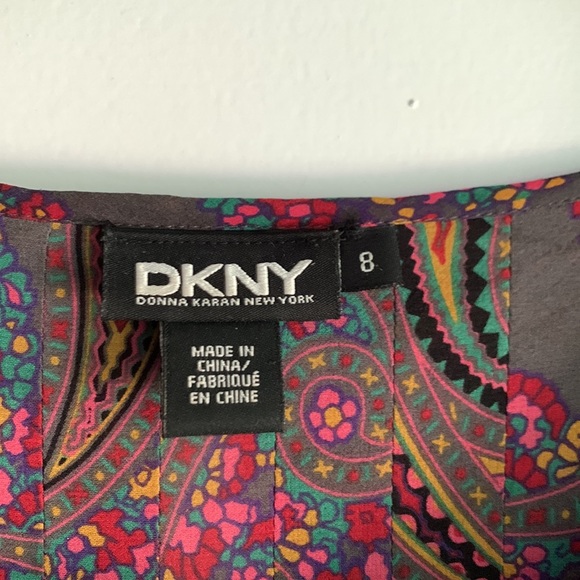 DKNY large pleated tunic. Also good for maternity. Size M to L. - Picture 3 of 7
